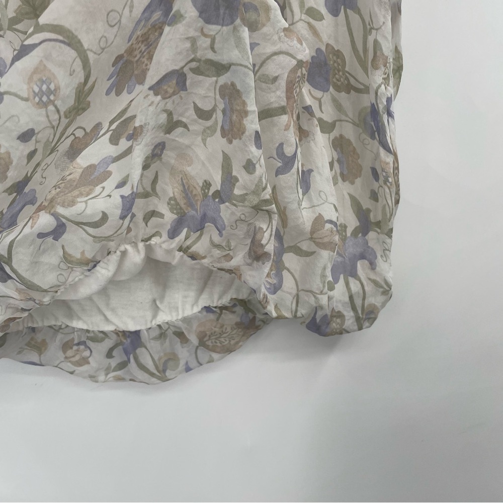 Elena Baldi 100% Silk Floral Blouse - Picture 4 of 9